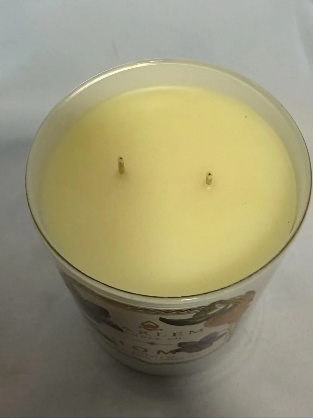 NIB HARLEM CANDLE CO. Home Bergamot + Green Tea Scented Candle